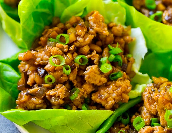 Asian lettuce wraps