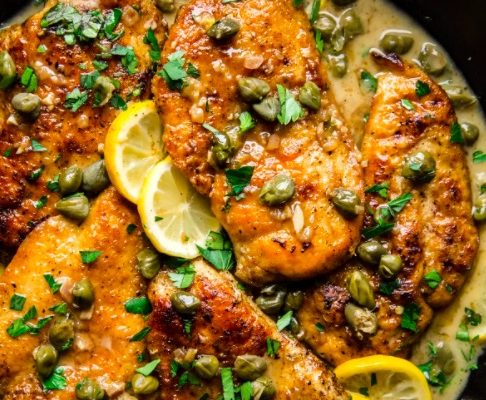 Barefoot Contessa’s Chicken Piccata, edited